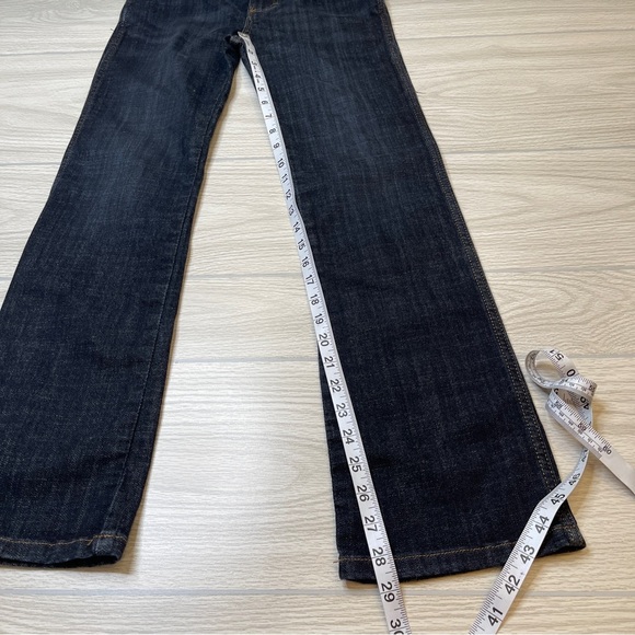 Wrangler Retro Slim Boot Dark Wash Western Cowboy Jeans Boy’s Size 12 Reg - Picture 11 of 12